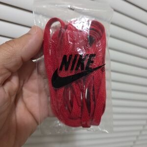 Nike Red Flat Replacement Shoelaces